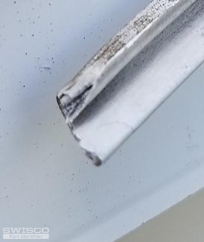 Windows edge weather stripping and 1 window crank.