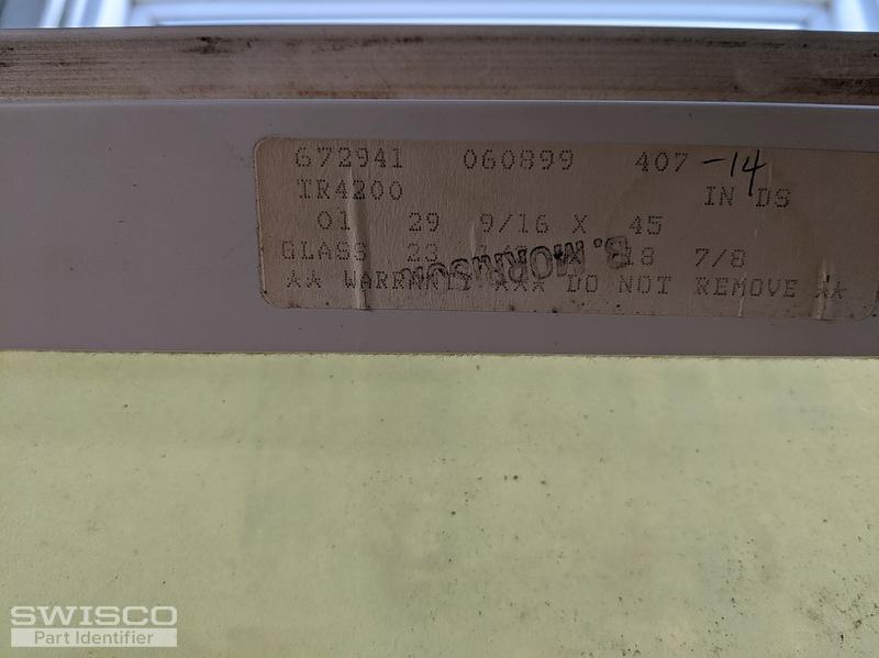 Traco manufacturers data plate (2)