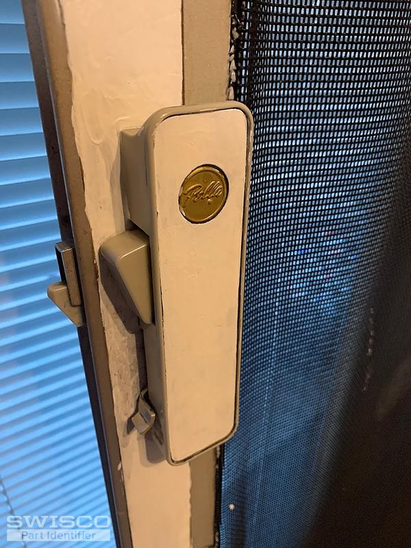 Replacing patio screen door latch