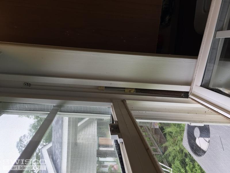 The springs or balance on all windows throughout the house. The sash