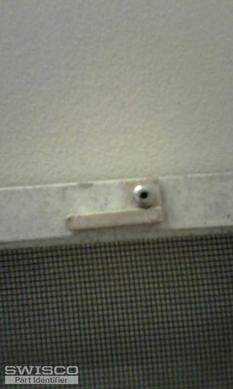 Window screen latch acorn turn latch