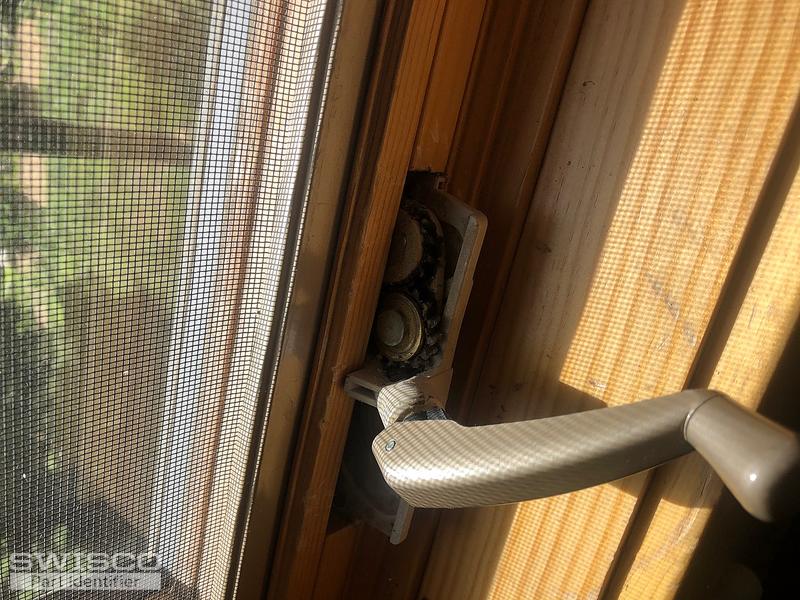 Replacing casement window crank