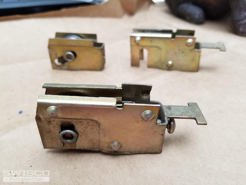 Glass door roller wheel