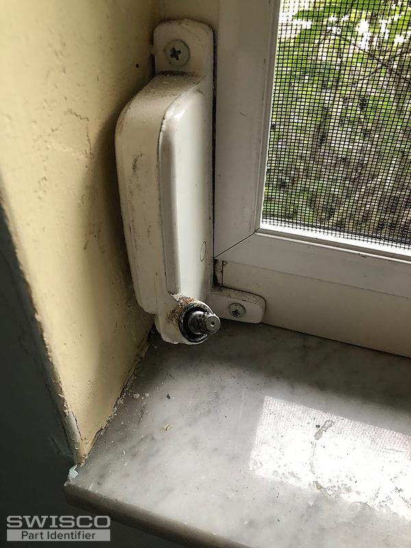 Jalousie window crank