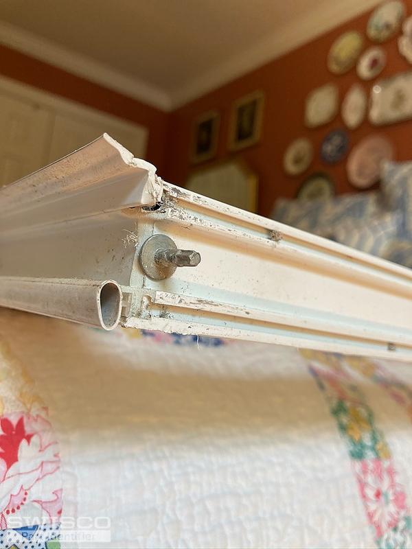 Tslot weather strip on bottom of MW window sash