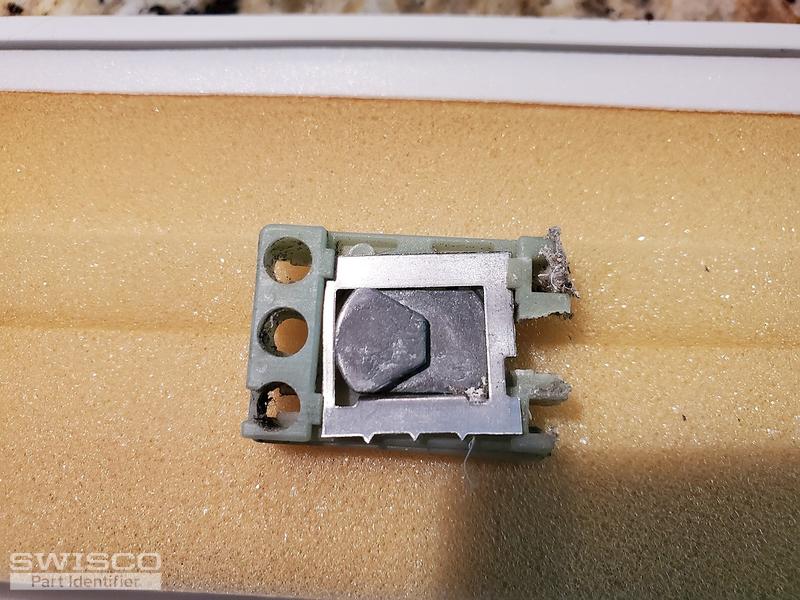 BACK OF SLIDE LOCK