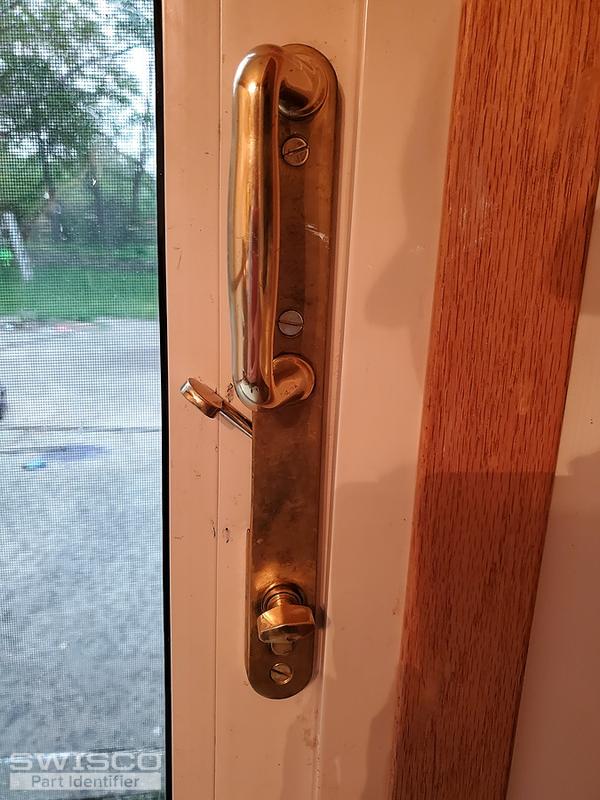 Sliding patio door lock broken