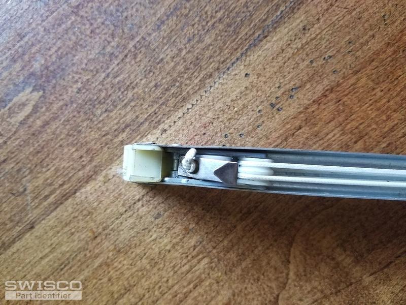 Spring loaded window track