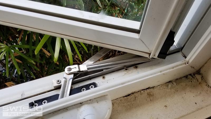 Casement window hinge replacement/ old hardware Interlock / Roto ...