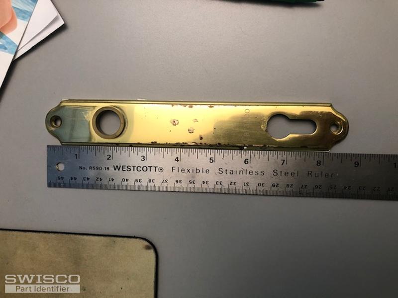 sliding door faceplate