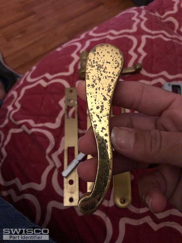 EMCO storm door handle replacement