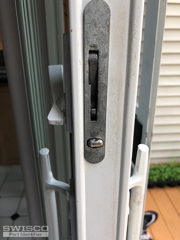 Vinyl Patio door lock for Model PS 11 6L OPER