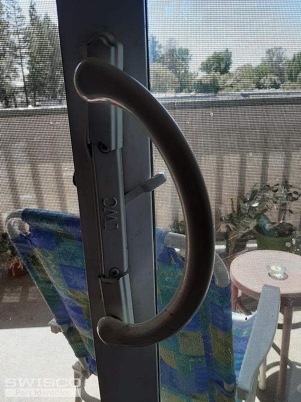 IWC screen door handle White