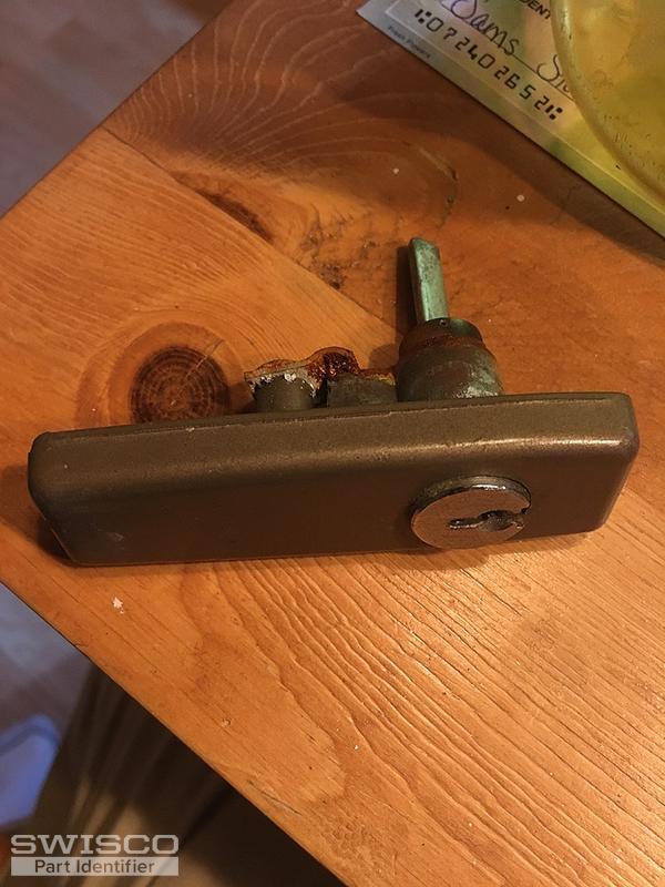 Andersen sliding door lock