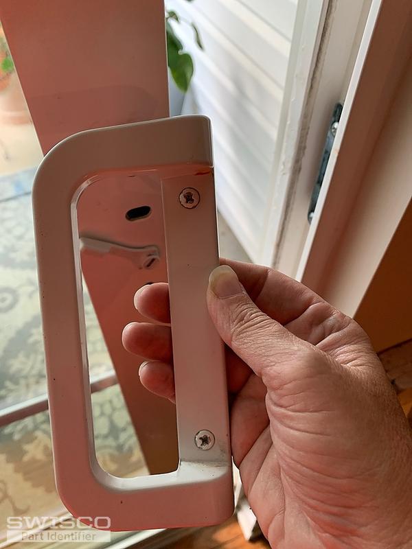 Need to replace outside handle on sliding door.