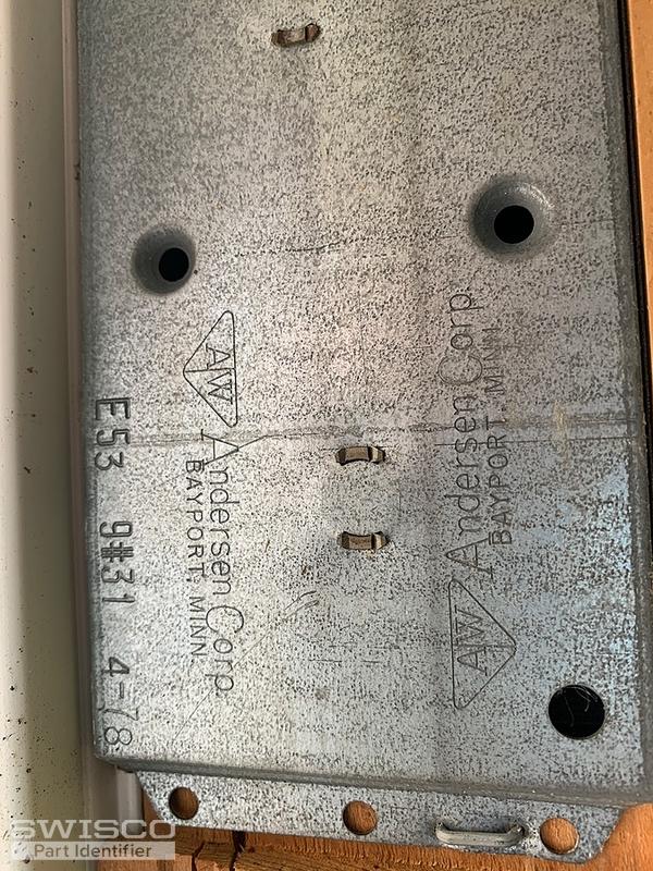 Andersen sash balancer