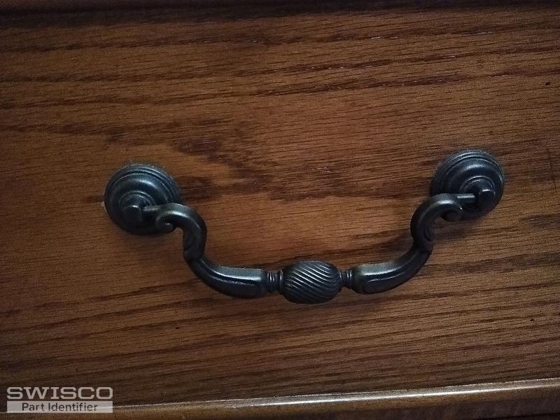 Dresser bureau iron (or brass?) handle