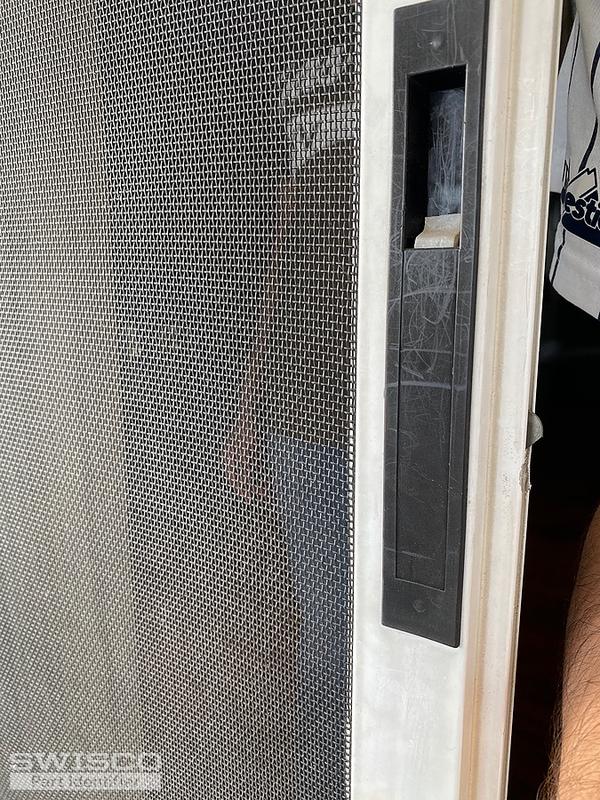 Patio screen door lock