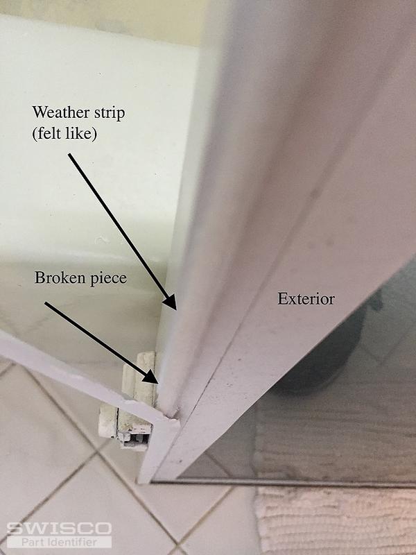 Angle of broken split piece