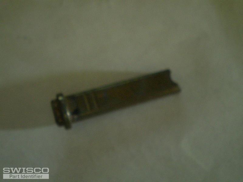 Piece of pivot bar with the number 3 on it