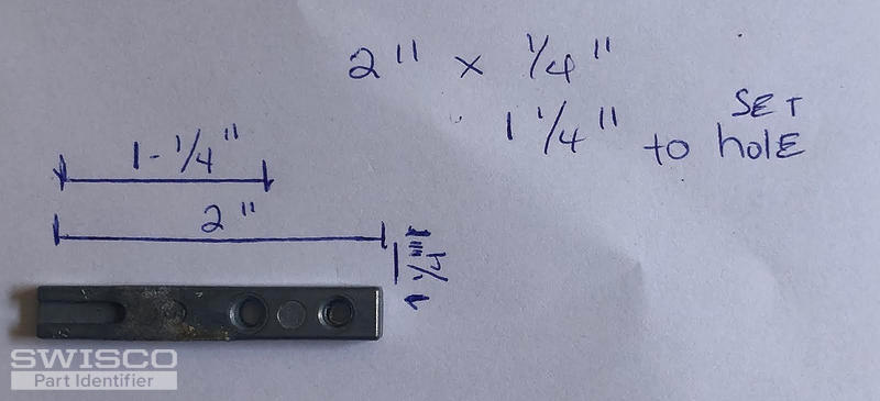 pivot bar measurement