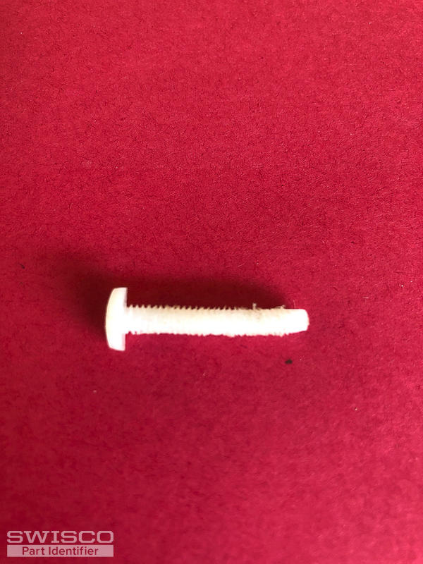 Threaded window screen pin