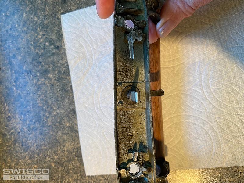 Patio door handle broke