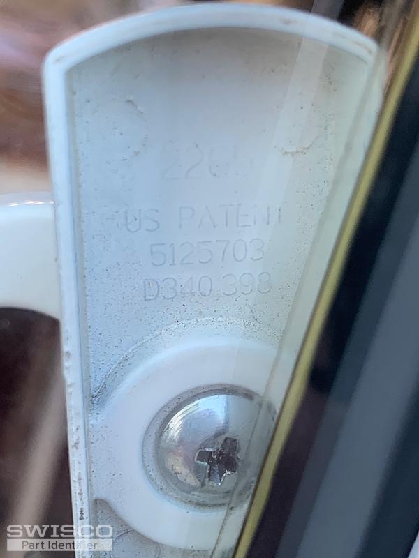 replacement glass door handle