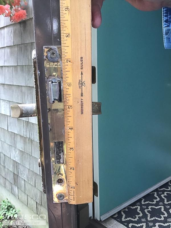 EMCO storm door handle replacement