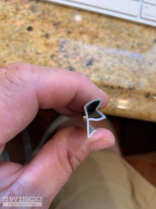 End Shot Kerf Mounted Weather Strip