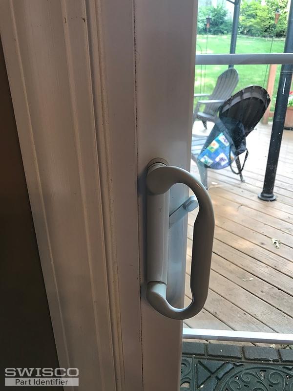 Sliding glass dorr handle