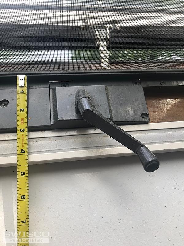 Skylight window crank