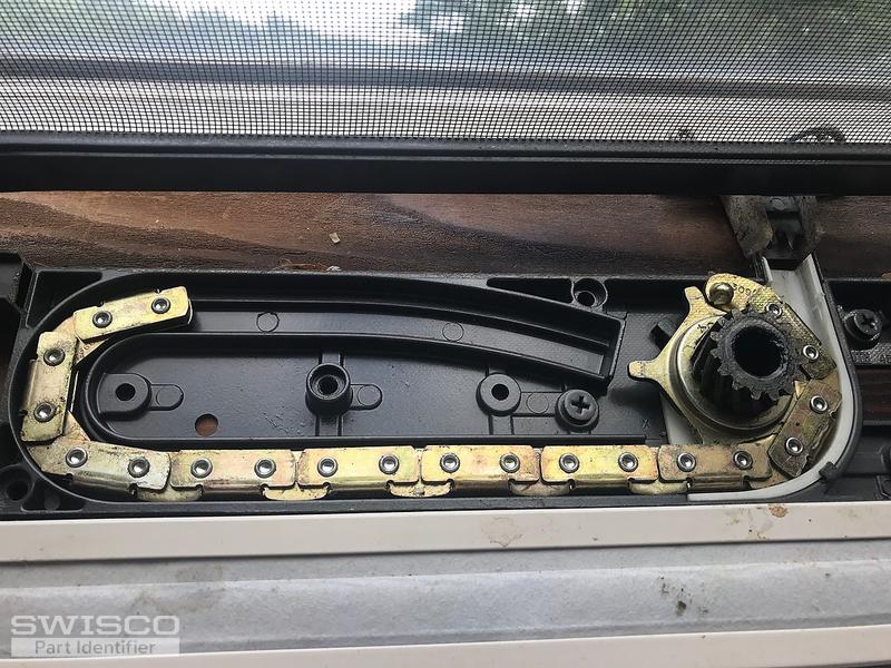 Skylight window crank