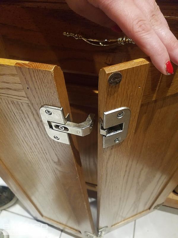 Hinge for Lazy Susan