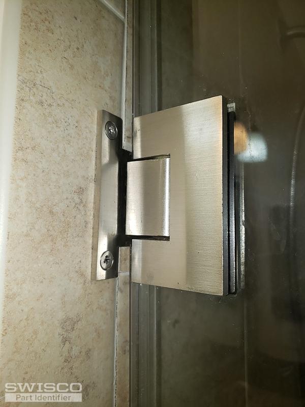 Mockingbird shower hinge