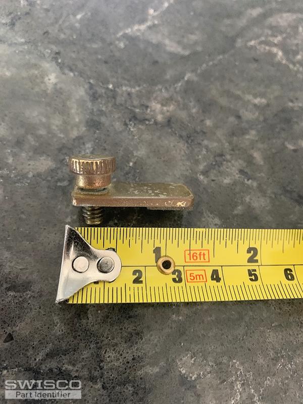 Retainer clips for Andersen storm doors