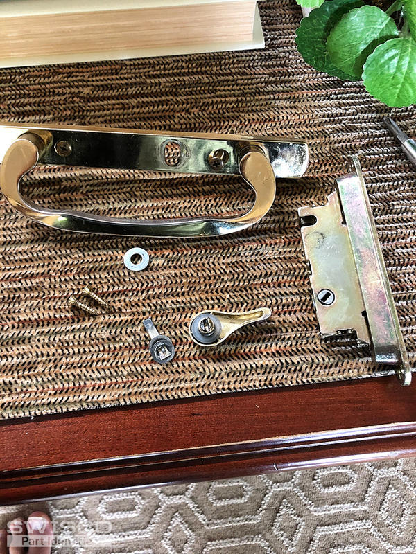 broken patio door lock lever