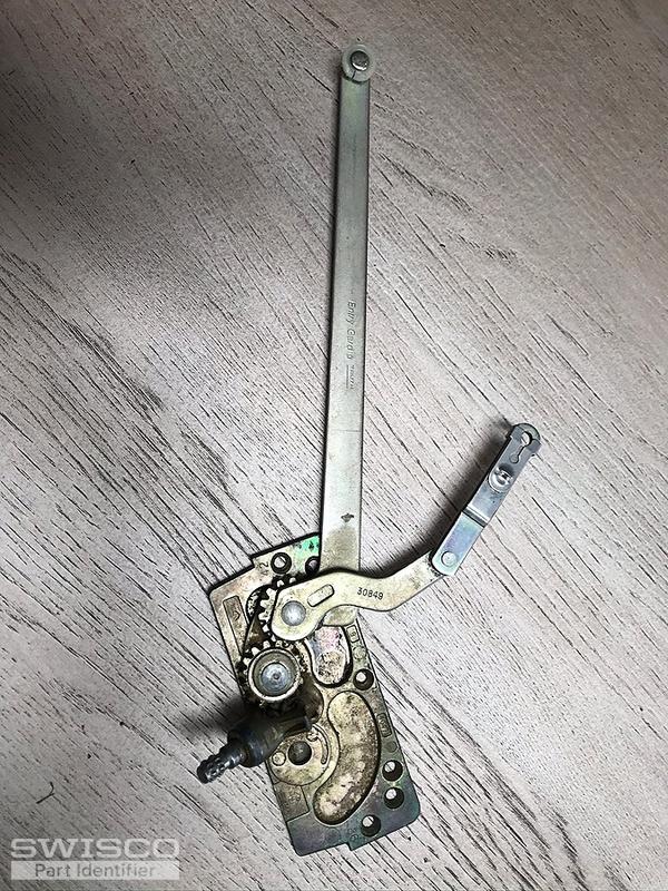 Crank window arm assembly for Crestline Window