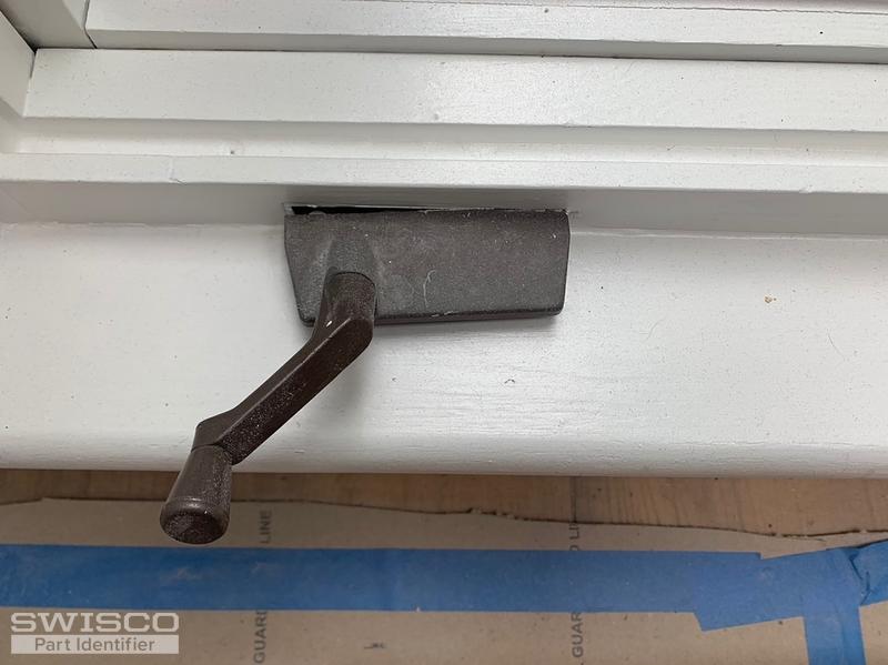 Replacement casement cranks for Caradco Corp. 4/82 casements