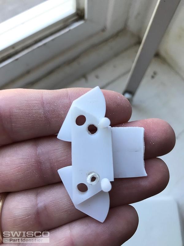 Plastic parts that hold metal locking mechanism