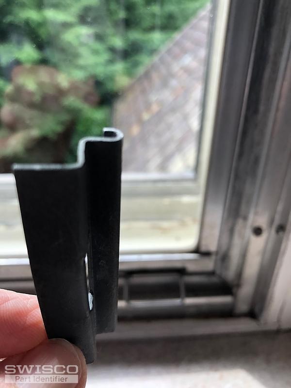 These clips hold screen in the window frame
