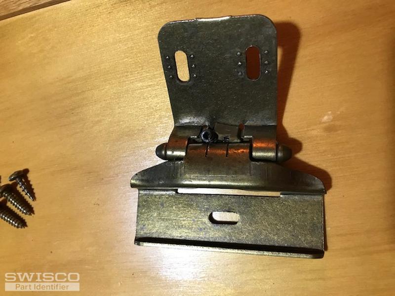 Hinges came apart in log cabin