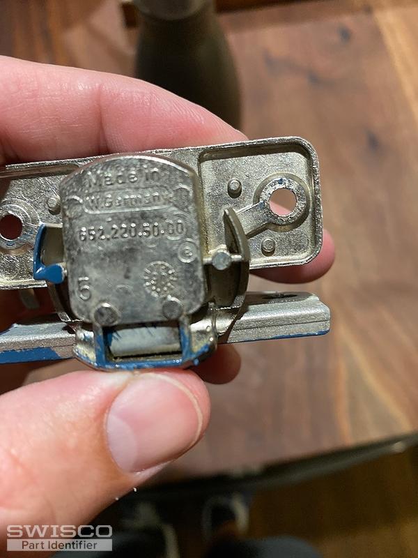 Made in W. Germany compact Hinge