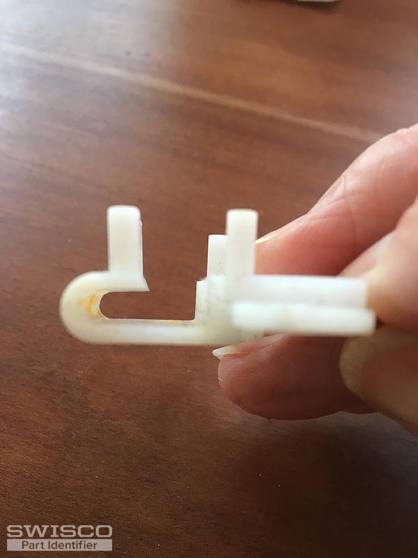 Casement window tie bar guide replacement