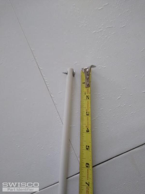 spiral coil 3 quarter inch screw at top