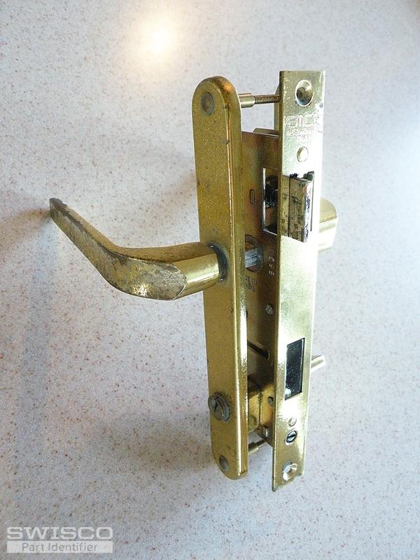 EMCO mortise latch missing striker plate