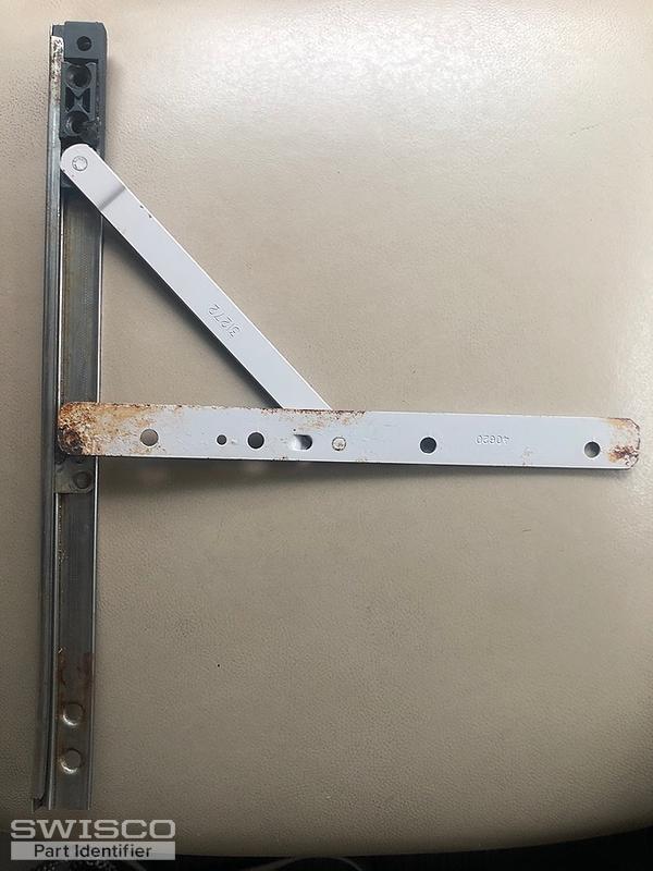 Casement window hinge replacement
