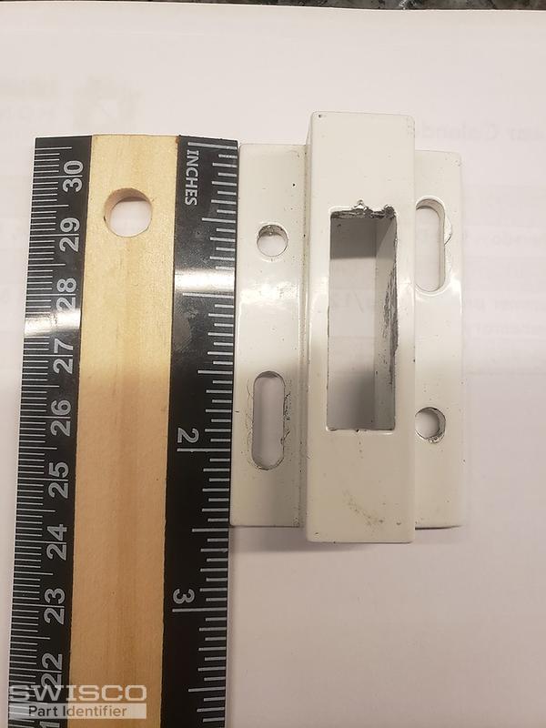 IWC patio door latch plate