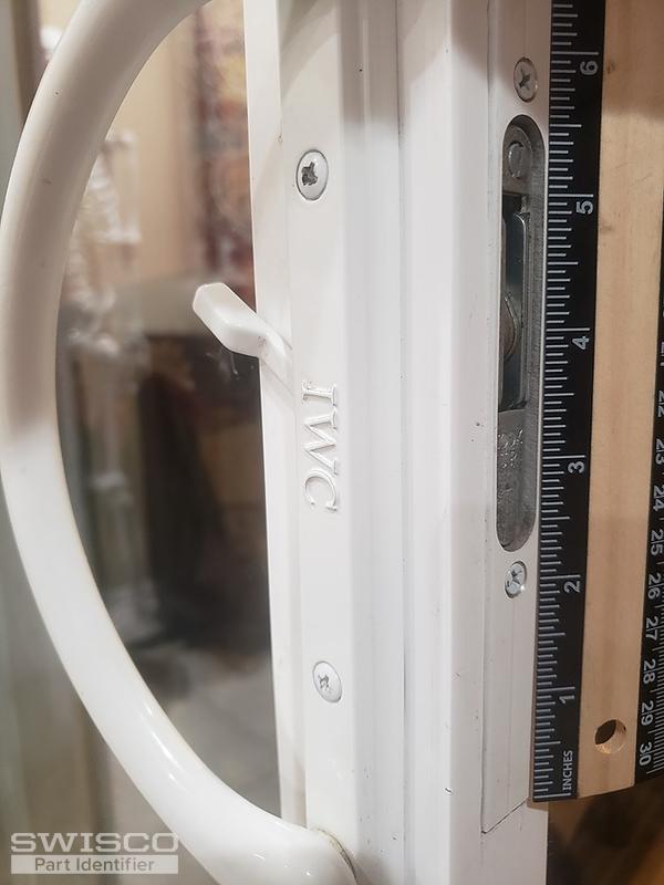 IWC patio door latch plate