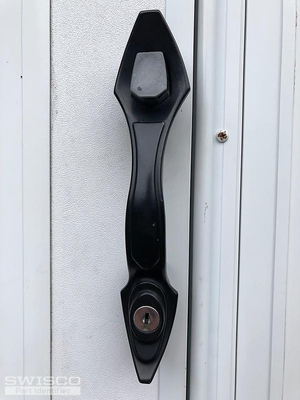 Storm Door Handle with Keyed LockLock at bottom of handle